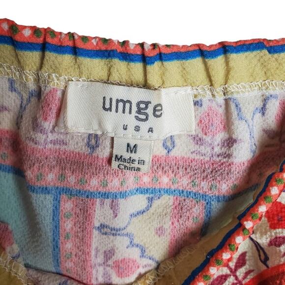 UMGEE Straight Off the Runway Off the Shoulder Top boho chic - Picture 12 of 15